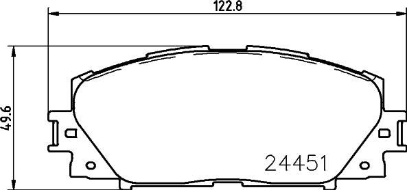 Cobreq N-2048 - Гальмівні колодки, дискові гальма avtolavka.club