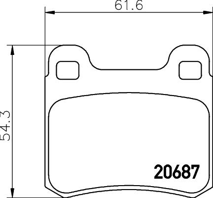 Cobreq N-724 - Гальмівні колодки, дискові гальма avtolavka.club