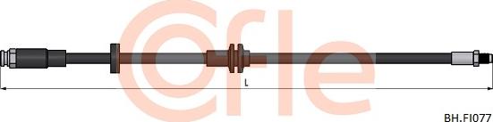 Cofle 92.BH.FI077 - Гальмівний шланг avtolavka.club