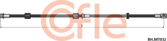 Cofle 92.BH.MT032 - Гальмівний шланг avtolavka.club