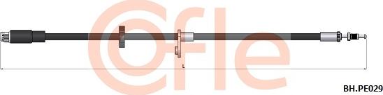 Cofle 92.BH.PE029 - Гальмівний шланг avtolavka.club
