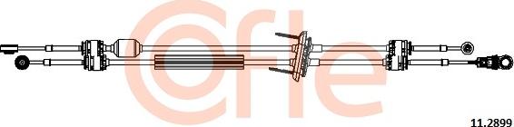 Cofle 11.2899 - Трос, ступінчаста коробка передач avtolavka.club