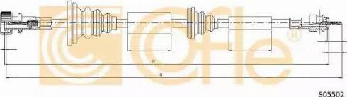 Cofle S05502 - Тросик спідометра avtolavka.club
