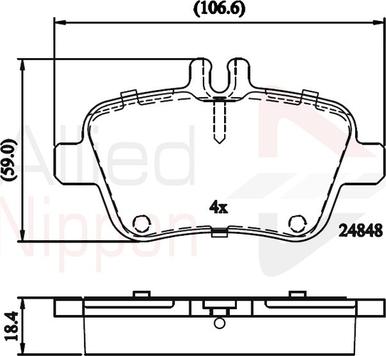 Comline ADB02209 - Гальмівні колодки, дискові гальма avtolavka.club