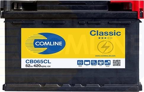 Comline CB065CL - Стартерна акумуляторна батарея, АКБ avtolavka.club