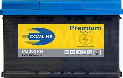 Comline CB063PR - Стартерна акумуляторна батарея, АКБ avtolavka.club
