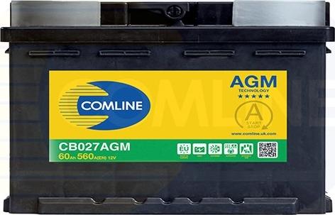 Comline CB027AGM - Стартерна акумуляторна батарея, АКБ avtolavka.club