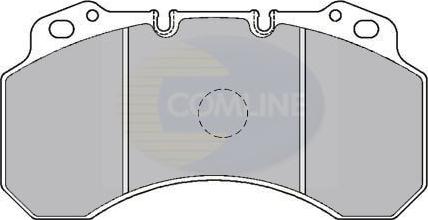 Comline CBP9033 - Гальмівні колодки, дискові гальма avtolavka.club