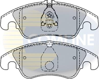 Comline CBP01789 - Гальмівні колодки, дискові гальма avtolavka.club