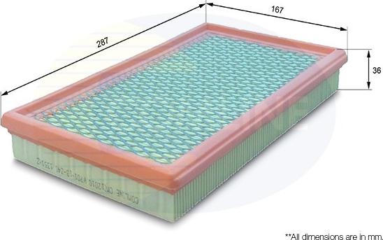 Comline CMZ12010 - Повітряний фільтр avtolavka.club