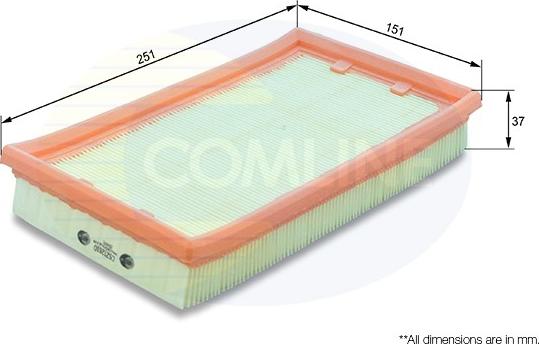 Comline CSZ12610 - Повітряний фільтр avtolavka.club