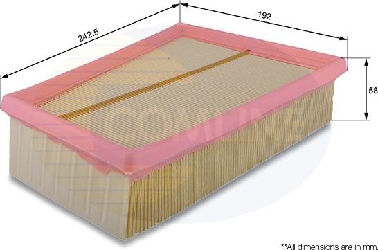 Comline EAF599 - Повітряний фільтр avtolavka.club