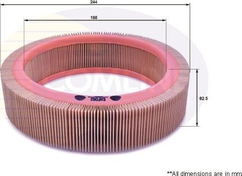 Comline EAF062 - Повітряний фільтр avtolavka.club