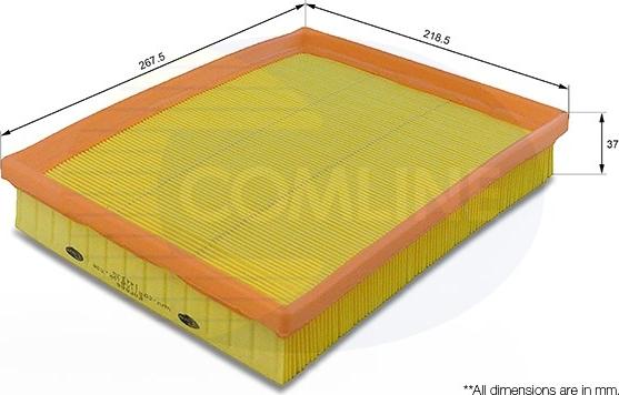 Comline EAF866 - Повітряний фільтр avtolavka.club