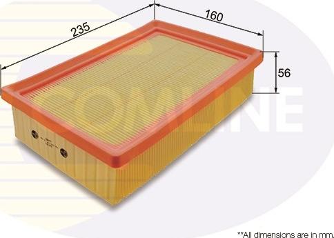 Comline EAF870 - Повітряний фільтр avtolavka.club