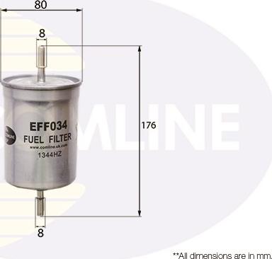 Comline EFF034 - Паливний фільтр avtolavka.club