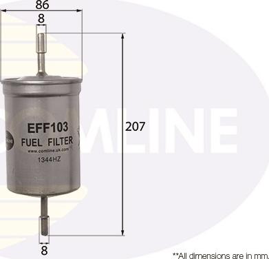 Comline EFF103 - Паливний фільтр avtolavka.club