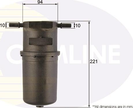 Comline EFF296D - Паливний фільтр avtolavka.club