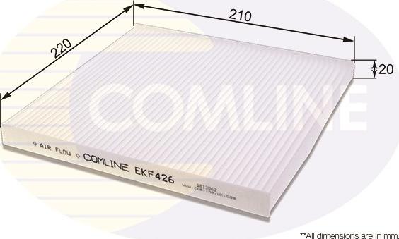 Comline EKF426 - Фільтр, повітря у внутрішній простір avtolavka.club