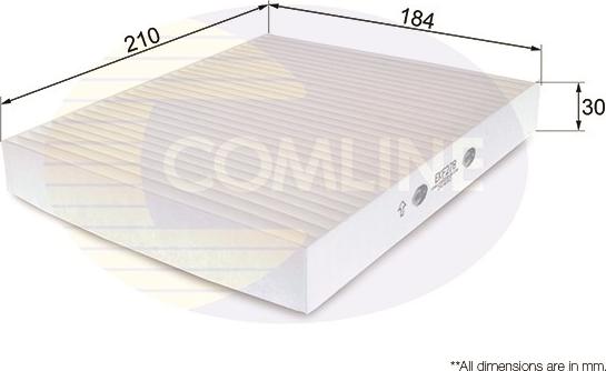 Comline EKF278 - Фільтр, повітря у внутрішній простір avtolavka.club