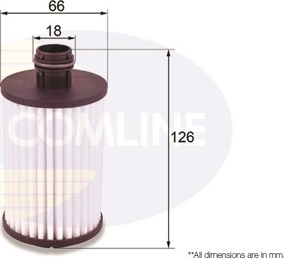 Comline EOF255 - Масляний фільтр avtolavka.club