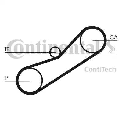 Continental CT950K1 - Комплект ременя ГРМ avtolavka.club