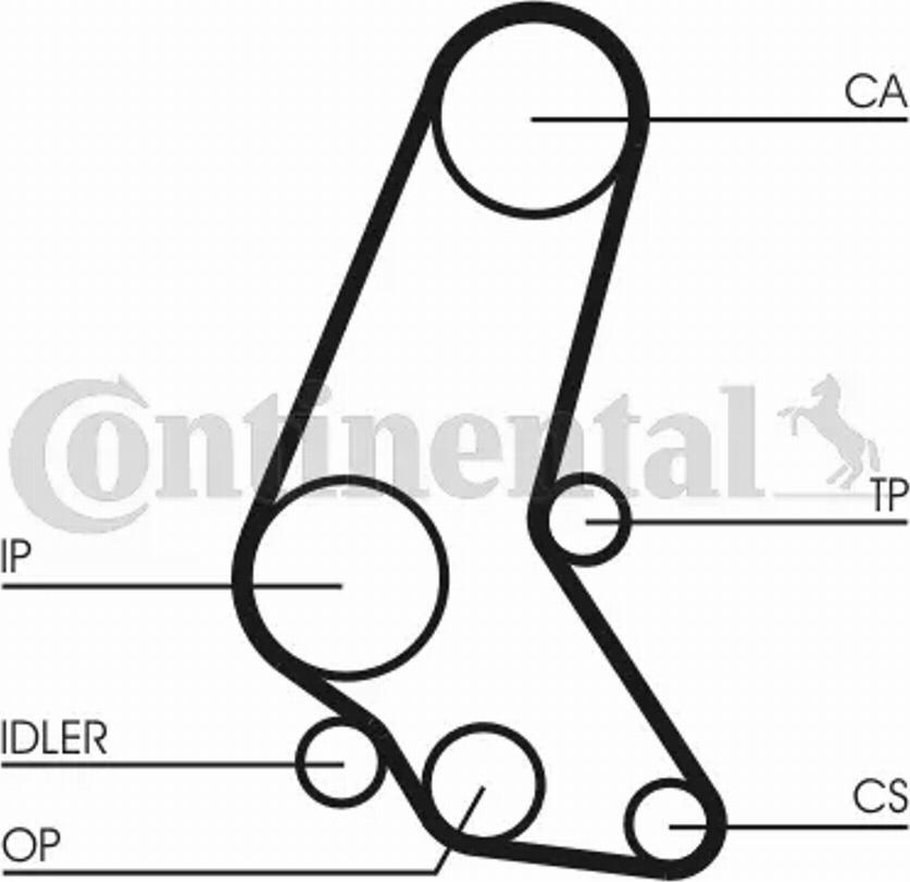 Contitech CT748K5 - --- avtolavka.club