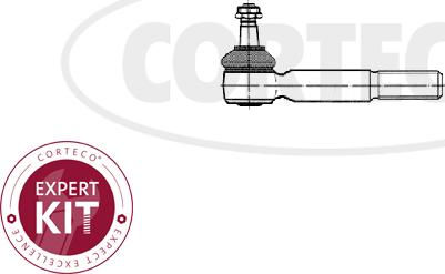 Corteco 49401250 - Наконечник рульової тяги, кульовий шарнір avtolavka.club