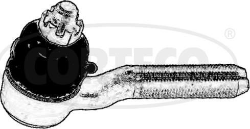 Corteco 49401217 - Наконечник рульової тяги, кульовий шарнір avtolavka.club