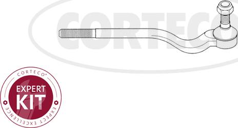 Corteco 49399697 - Наконечник рульової тяги, кульовий шарнір avtolavka.club