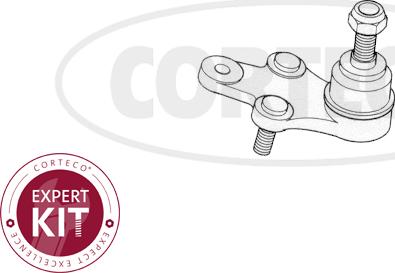 Corteco 49395999 - Шарова опора, несучий / направляючий шарнір avtolavka.club