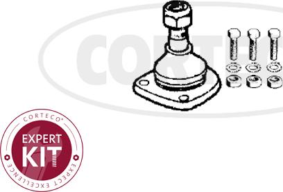 Corteco 49395751 - Шарова опора, несучий / направляючий шарнір avtolavka.club