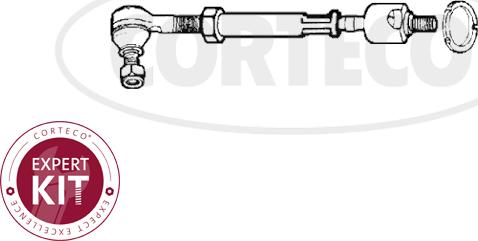 Corteco 49396140 - Поперечна рульова тяга avtolavka.club