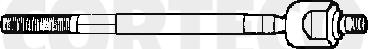 Corteco 49396767 - Осьовий шарнір, рульова тяга avtolavka.club