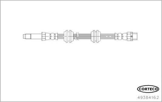 Corteco 49384162 - Гальмівний шланг avtolavka.club