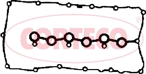 Corteco 440464P - Прокладка, кришка головки циліндра avtolavka.club