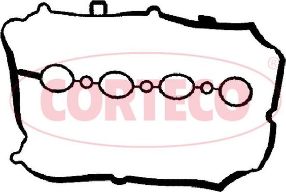 Corteco 440420P - Прокладка, кришка головки циліндра avtolavka.club
