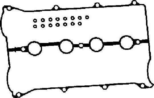 Corteco 440196P - Прокладка, кришка головки циліндра avtolavka.club