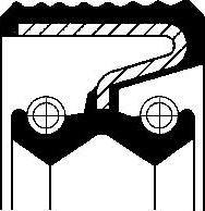 Corteco 19033802B - Ущільнене кільце, роздавальна коробка avtolavka.club