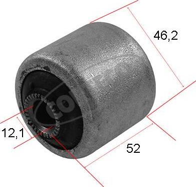 Corteco 80004720 - Сайлентблок, важеля підвіски колеса avtolavka.club
