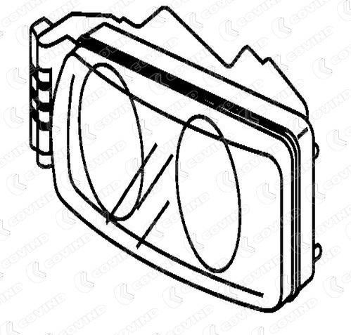 Covind 540/611 - Основна фара avtolavka.club