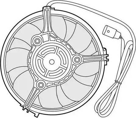 CTR 1209520 - Вентилятор, охолодження двигуна avtolavka.club