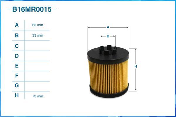 Cworks B16MR0015 - Масляний фільтр avtolavka.club