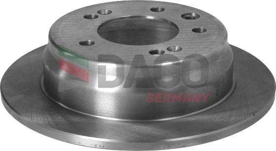 DACO Germany 603541 - Гальмівний диск avtolavka.club