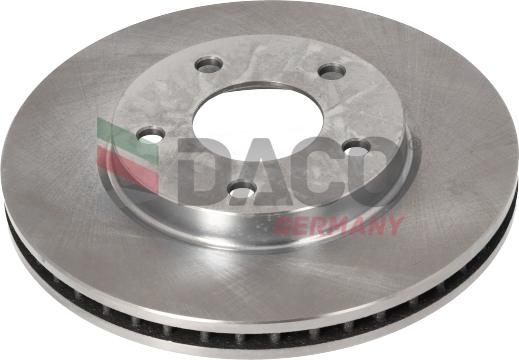 DACO Germany 602519 - Гальмівний диск avtolavka.club