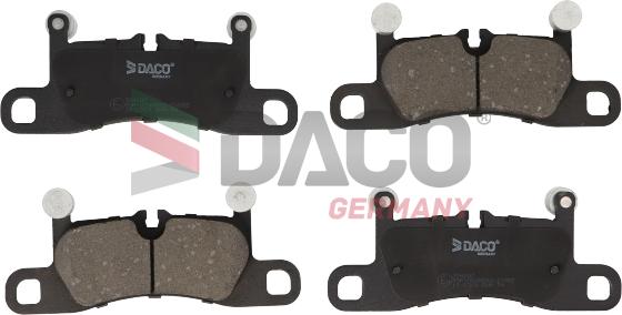 DACO Germany 324207 - Гальмівні колодки, дискові гальма avtolavka.club