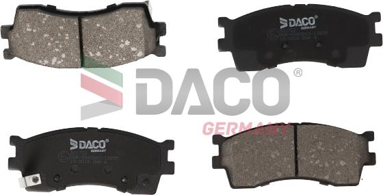 DACO Germany 321722 - Гальмівні колодки, дискові гальма avtolavka.club