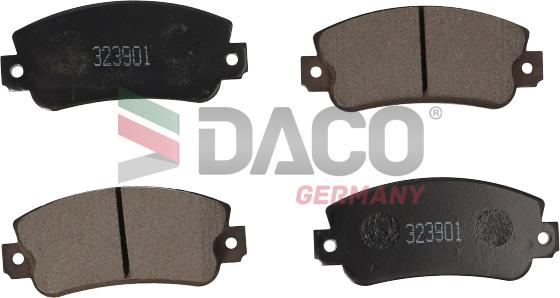DACO Germany 323901 - Гальмівні колодки, дискові гальма avtolavka.club