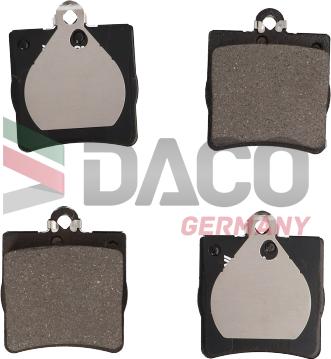 DACO Germany 323335 - Гальмівні колодки, дискові гальма avtolavka.club