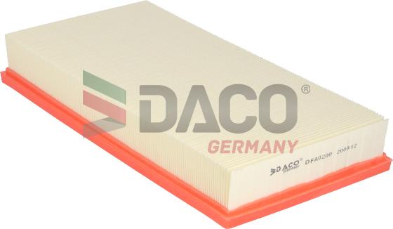 DACO Germany DFA0200 - Повітряний фільтр avtolavka.club